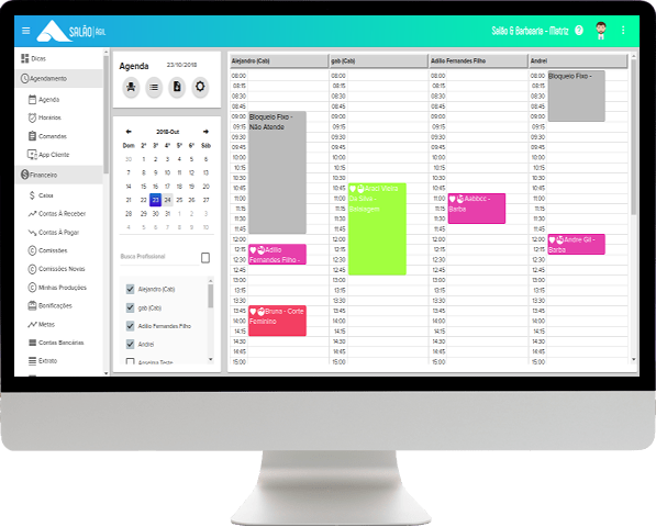 Sistema Salão Ágil